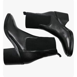 Steve Madden ELIANA Leather Heeled Boots size: 36 (5.5)